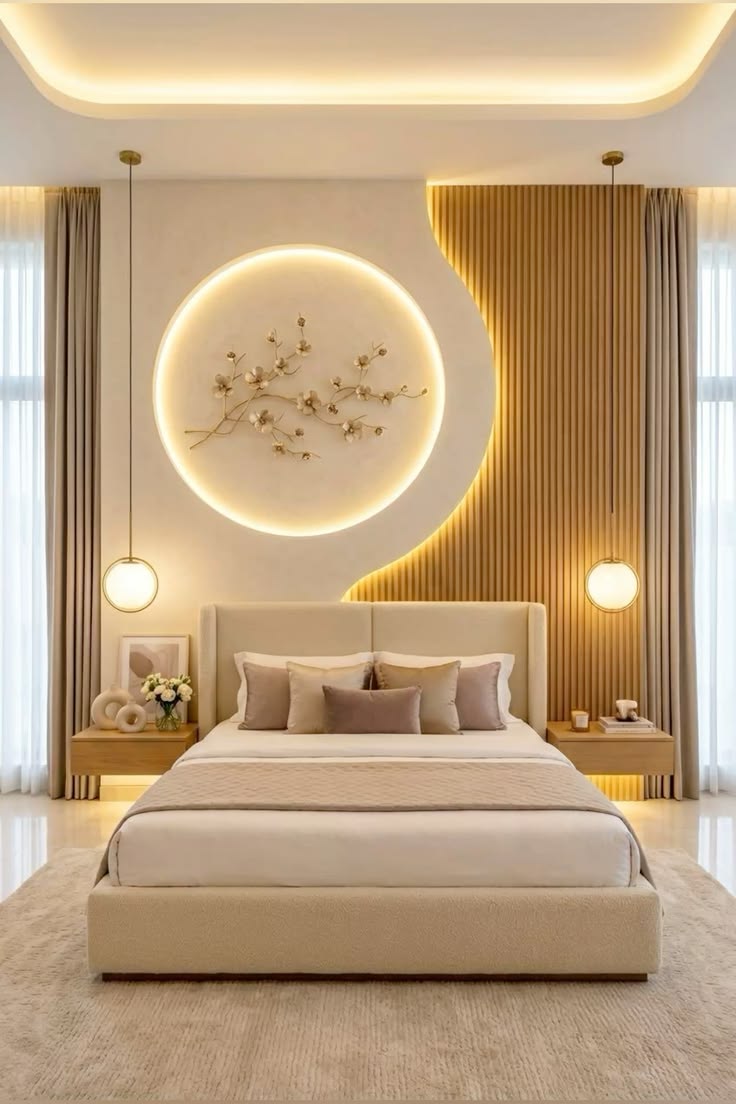 Premium Bedroom Wall Panel