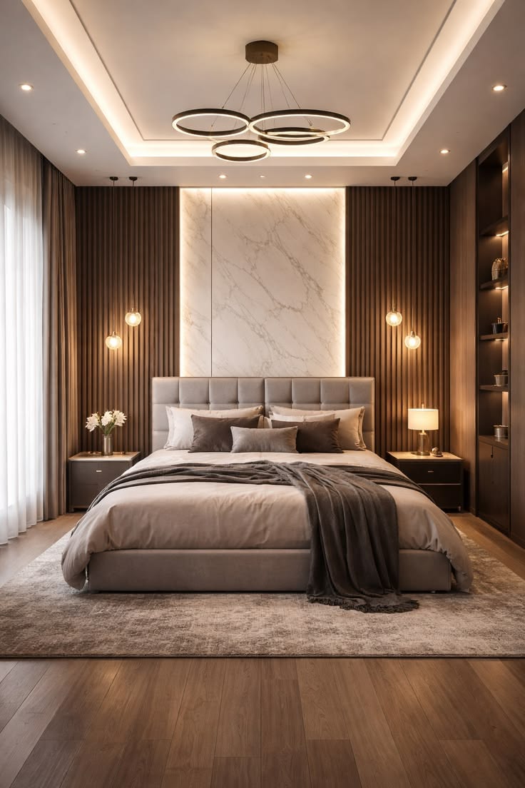Premium Bedroom Wall Panel
