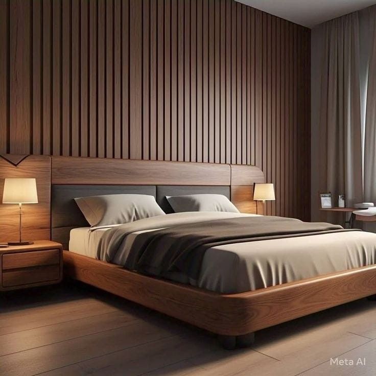 Premium Bedroom Wall Panel