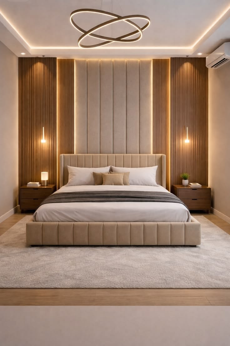 Premium Bedroom Wall Panel